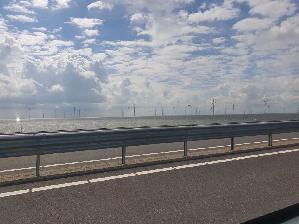 Wind park in the IJsselmeer